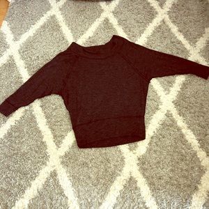 Free People Off the Shoulder Sweatshirt